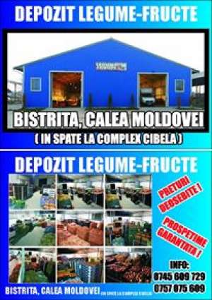 depozit legume fructe