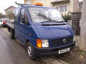 Volkswagen LT 35 TDI camioneta cabina dubla duba platforma bena