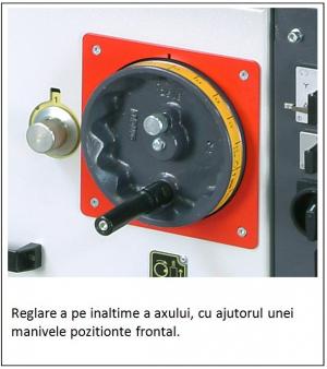 Centru manual ptr. rame de usi si ferestre,   ROBLAND T 120P