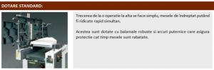Masina industriala combinata de indreptat,   Robland SD-B510 ECO