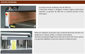 Masina industriala de rindeluit la grosime,   Robland D630 Eco
