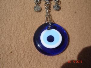 Talisman asiatic metal argintat