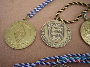Colectie de 6 medalii din bronz masiv (M3)