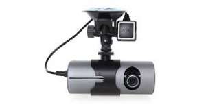 X3000 DVR auto dual camera cu GPS