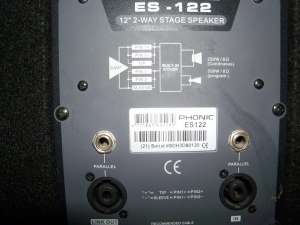 Boxe 500w Phonic