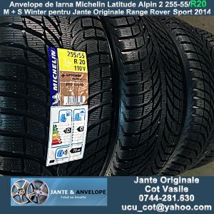 Ofer spre vanzare Jante Originale Range Rover Sport 2014 pe 20 inch  Model Styling 2 cu Anvelope de 