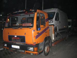 Vand(schimb)camion,  platforma auto