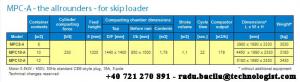 Prescontainere mobile deseuri uscate - Dry waste mobile compactors