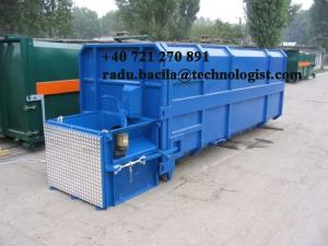 Prescontainer  fix cu melc SV - SCREW COMPACTORS - SV