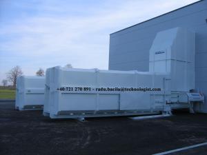 Container de presare - COMPACTING CONTAINERS  COUPLABLE