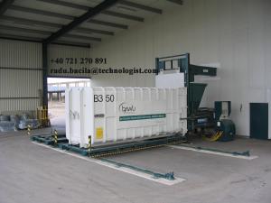Container de presare - COMPACTING CONTAINERS  COUPLABLE