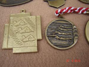 Lot din 6 medalii din bronz masiv (M6)