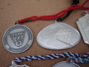 Set 6 medalii zinc masiv (M7)