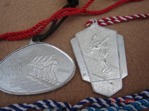 Set 6 medalii zinc masiv (M7)