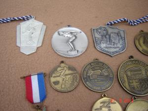 Set 12 medalii din bronz-zinc (M9)