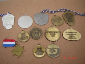 Set 12 medalii din bronz-zinc (M9)