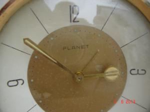 Ceas mecanic desteptator Planet (functional)