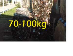 Vand presa balotat deseuri Pet/folie/hartie-carton/doze aluminiu