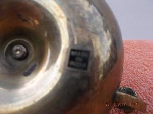 Sfesnic mic bronz masiv India