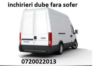 inchiriez duba Iveco fara sofer