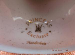 Fructiera portelan Princess (lucrata manual)