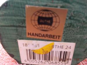 Set 2 bibelouri plastic dur lucrate in relief