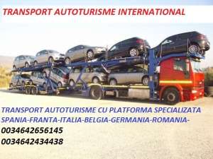 Transport Autoturisme utilaje agricole spania romania