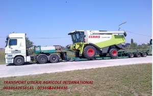 Transport Utilaje Agricole-autoturisme spania romania