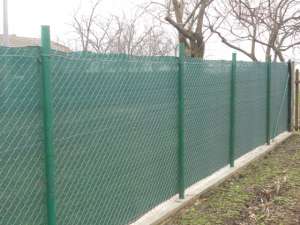 plasa verde delimitare spatii pentru umbrire si antivant