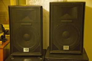 2 Boxe Blue Tech Dys 115B(imbunatatite) 600 W RMS !!! +