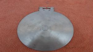 Placheta zinc masiv in relief
