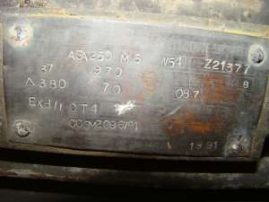 Motor electric trifazic 37 kw