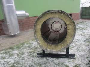 Cos de fum inox