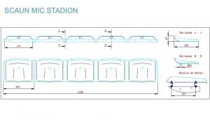 Scaune pentru stadioane