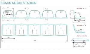 Scaune pentru stadioane