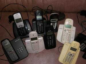 telefon fix de camera fara fir cu 2 sau 3 receptoare