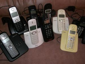 telefon fix de camera fara fir cu 2 sau 3 receptoare