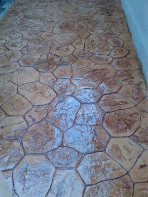 Pavaje beton amprentat