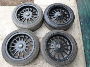 4 jante aliaj cu anvelope VW,   OPEL 4X100,   195/50/15 Model deosebit