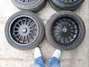 4 jante aliaj cu anvelope VW,   OPEL 4X100,   195/50/15 Model deosebit