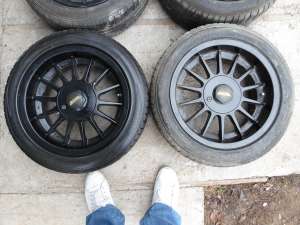 4 jante aliaj cu anvelope VW,   OPEL 4X100,   195/50/15 Model deosebit