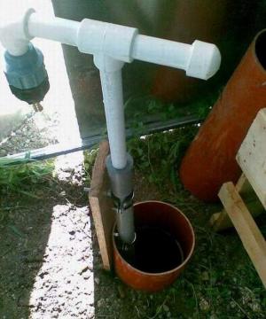 Pompa apa manuala pentru gradina,         fantana,         irigat,          etc�