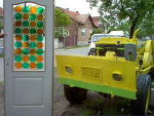 Motor taiat lemne ,  moara cu ciocane ,  remorca