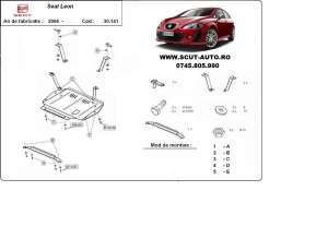Scut motor metalic Seat Leon 2