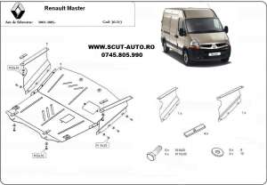 Scut motor metalic Renault Master