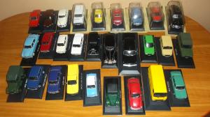Colectie din 28 masinute 1/43 DeAgostini