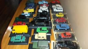 Colectie din 28 masinute 1/43 DeAgostini
