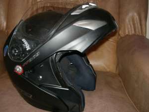 casca moto LS2 si SHARK flip-up si offroad !