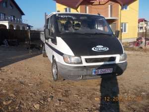 vand ford tranzit 2003 doka 6 locuri si platforma
