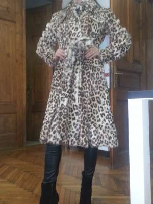 vand blana animal print Borbonese